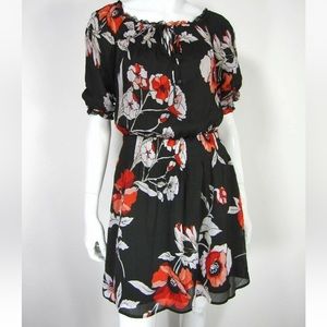 White House Black Market Women’s floral dress size Medium preloved